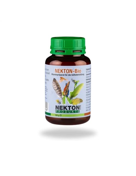 NEKTON BIOTIN Complejo vitamínico estimulante del crecimiento de plumas, 35 gr